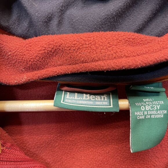 LL Bean 3 in 1 Jacket Coat Men's XL Fleece Lined Zip Out - Picture 7 of 14